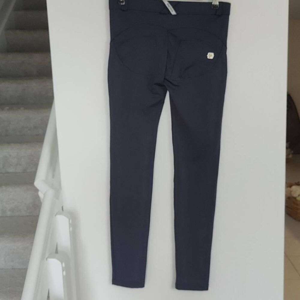 Freddy Wr.Up Fashion Low Rise Full Length Pants- Womens- Size 4- Navy Blue - Picture 6 of 12